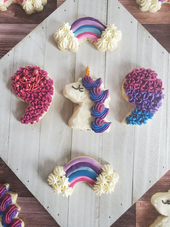 Themed Birthday Cookies