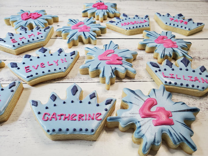 Themed Birthday Cookies