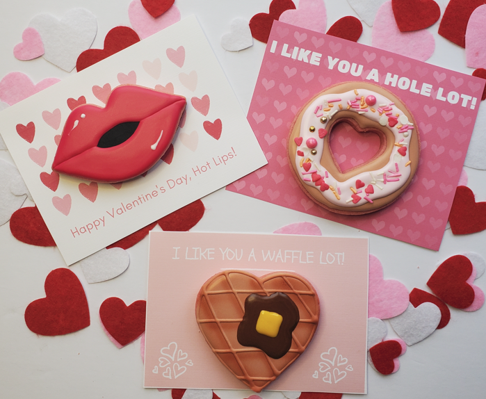 Valentine's Day Cookie Cards