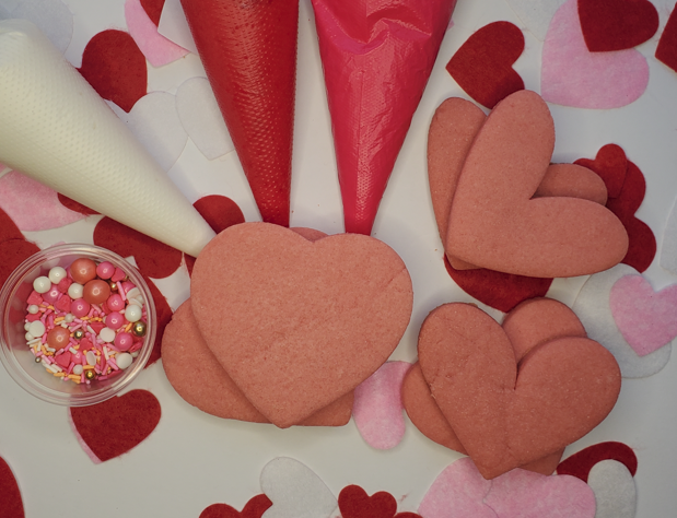 DIY Valentine's Cookie Set